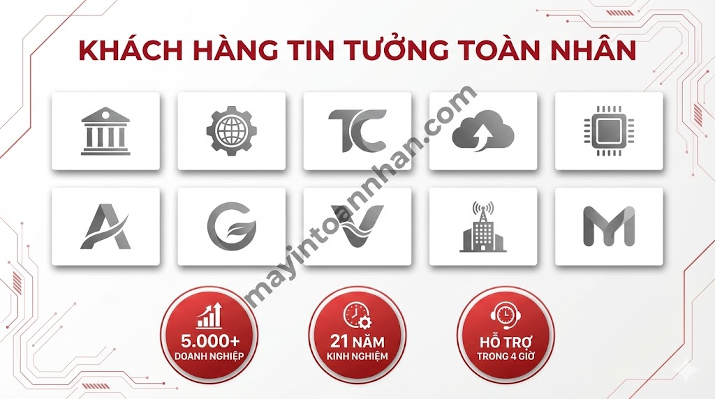 Công ty cung cấp thiết bị văn phòng uy tín – Đại lý chính hãng | Toàn Nhân 2025