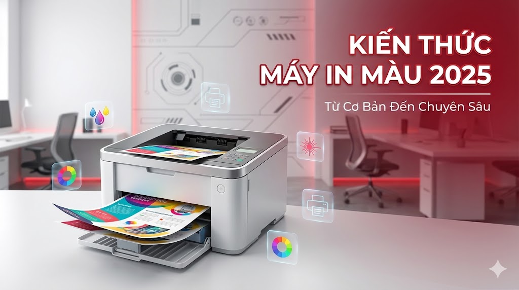 Kiến Thức Máy In Màu: Từ Cơ Bản Đến Chuyên Sâu 2025