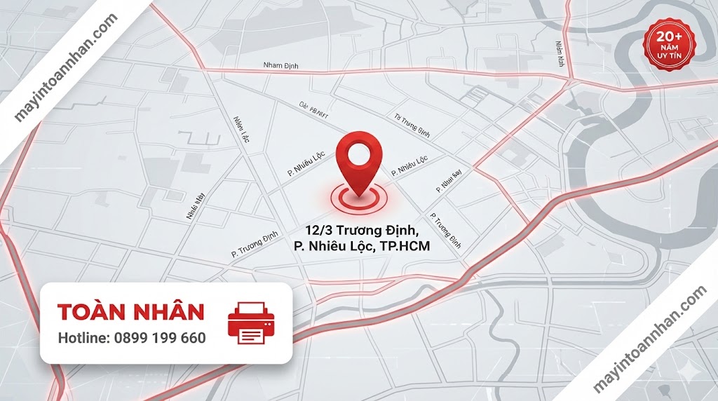 Công ty cung cấp thiết bị văn phòng uy tín – Đại lý chính hãng | Toàn Nhân 2025