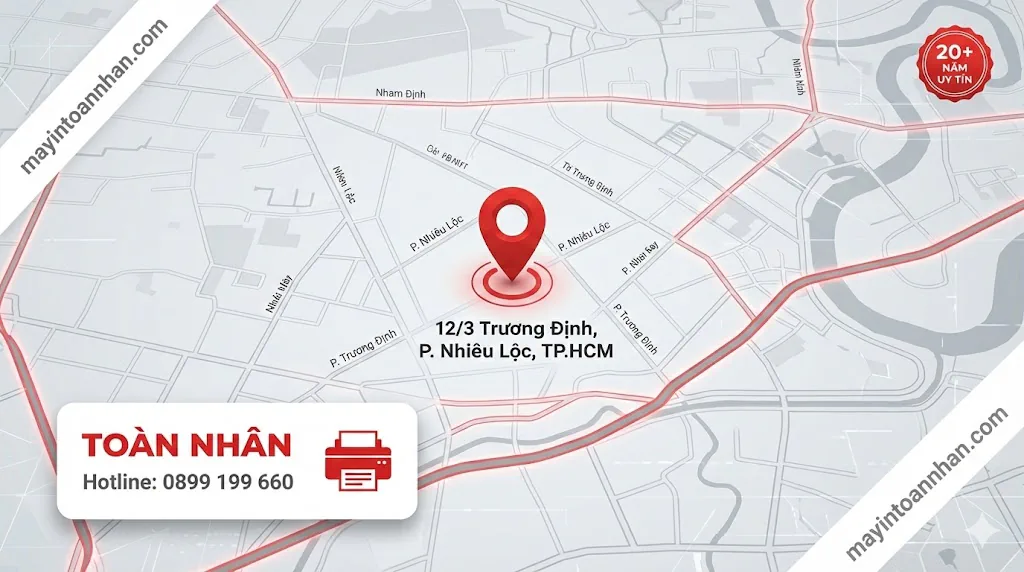 Công ty cung cấp thiết bị văn phòng uy tín – Đại lý chính hãng | Toàn Nhân 2025
