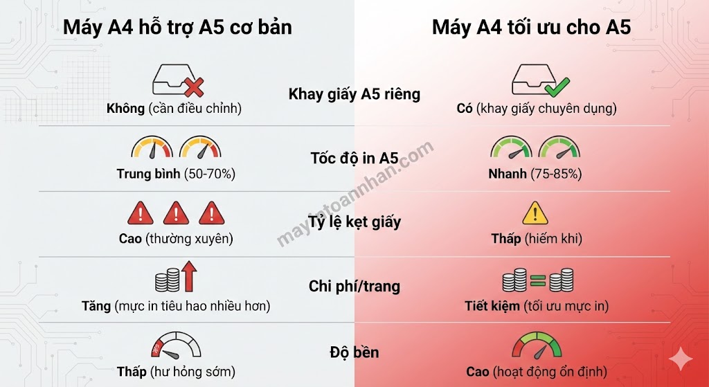 Máy In Laser Khổ A5 Chuyên Dụng: Top 5 Model Tốt Nhất 2025