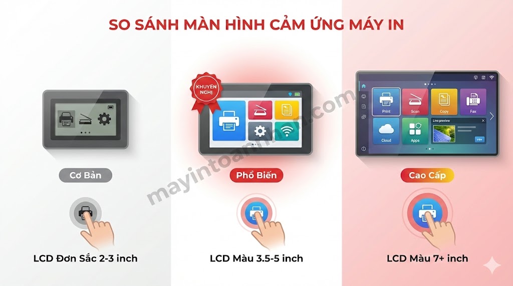 Top 5 Máy In Màn Hình Cảm Ứng Dễ Sử Dụng Nhất 2025 Review