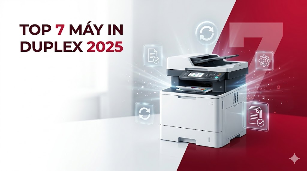 Máy In Màu 2 Mặt: Top 7 Model Duplex Tự Động Tốt Nhất 2025