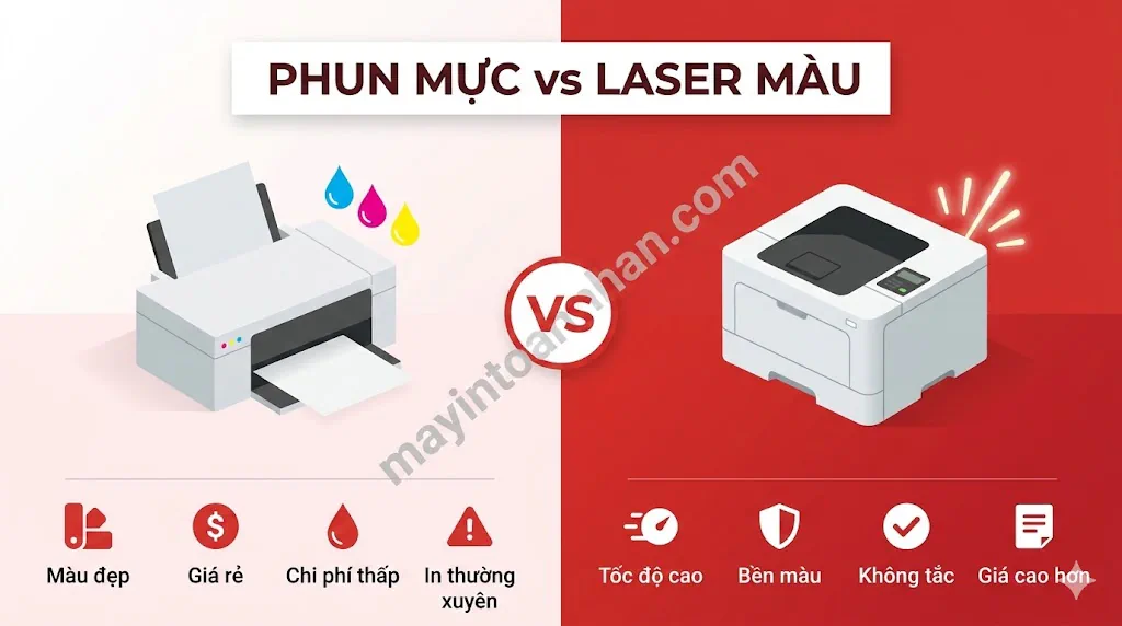 Máy In Màu Đa Chức Năng 2025: So Sánh Brother, Canon, Epson 5 Máy In Màu Đa Chức Năng 2025: So Sánh Brother, Canon, Epson