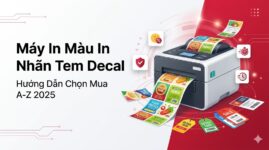 Máy In Màu In Nhãn Tem Decal: Hướng Dẫn Chọn Mua A-Z 2025