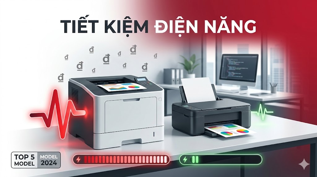 Máy In Màu Tiết Kiệm Điện Năng: So Sánh & Top 5 Model 2025