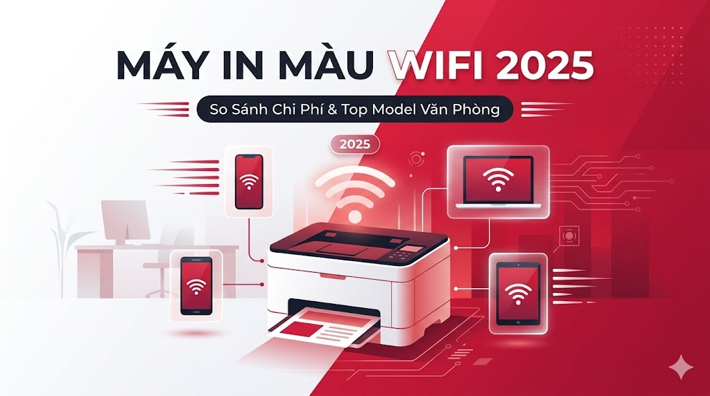 Máy In Màu WiFi 2025: So Sánh Chi Phí & Top Model Văn Phòng