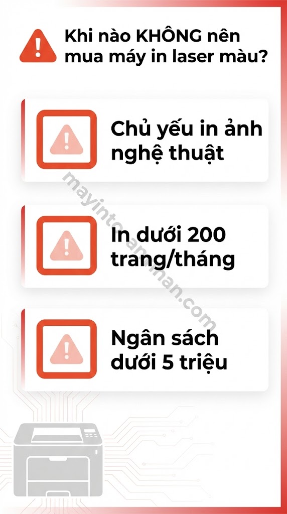Máy In Màu Laser: Ưu Nhược Điểm & Kinh Nghiệm Chọn Mua 2025
