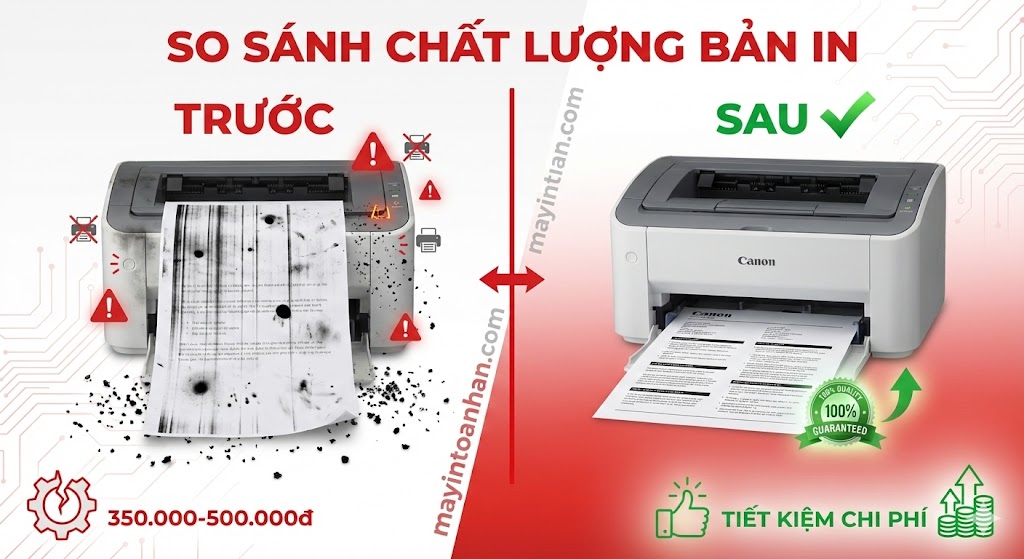 Chi phí thay mực máy in Canon 2900 Bảng giá 2025