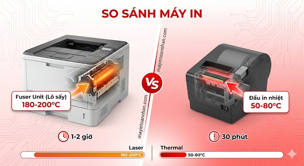 Tại Sao Máy In Bị Nóng? 7 Nguyên Nhân & Cách Khắc Phục 2025