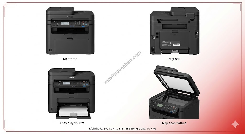 Review Canon MF241d: Máy in đa năng đáng mua cho văn phòng nhỏ 2025