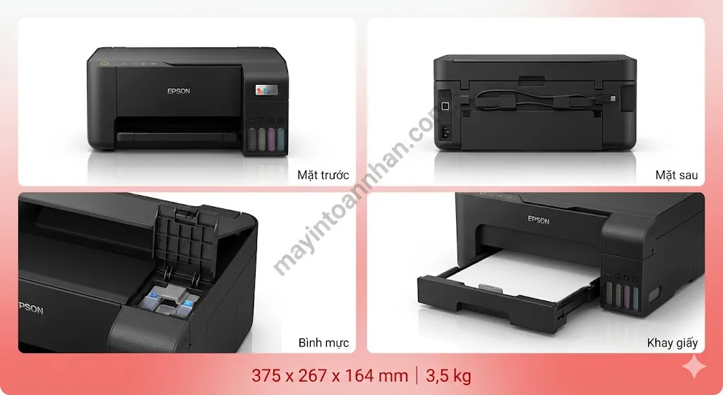 Đánh giá chi tiết độ bền máy in Epson M1120 EcoTank sau 12 tháng test thực tế. Đầu in có tắc không?