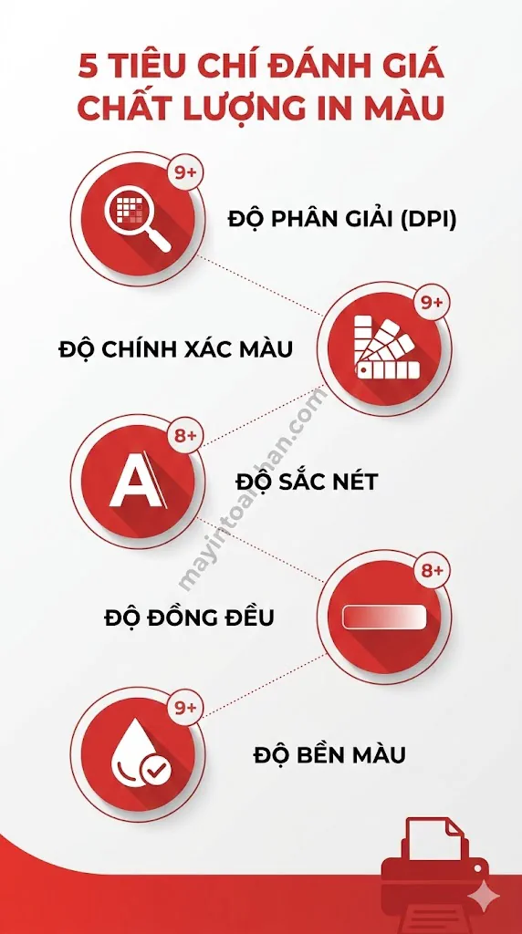 Đánh Giá Chất Lượng In Màu: 5 Tiêu Chí Quan Trọng Nhất 2025 2 Đánh Giá Chất Lượng In Màu: 5 Tiêu Chí Quan Trọng Nhất 2025