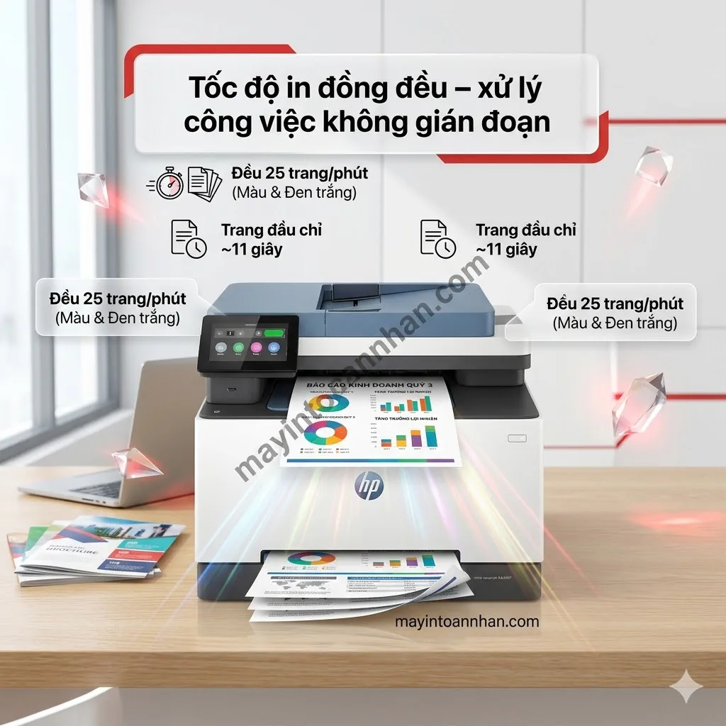 Máy in HP Color LaserJet Pro MFP 3303fdn – In Màu Đa Năng 4 trong 1, Tốc Độ 25 Trang/Phút, Bảo Mật Doanh Nghiệp 7 Máy in HP Color LaserJet Pro MFP 3303fdn – In Màu Đa Năng 4 trong 1, Tốc Độ 25 Trang/Phút, Bảo Mật Doanh Nghiệp