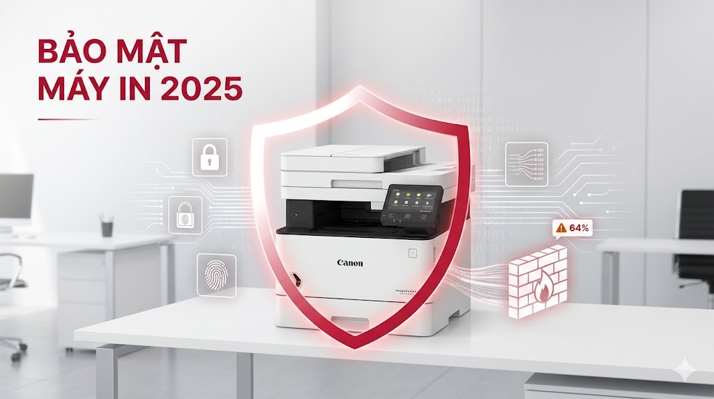 Tính năng bảo mật máy in đa năng – An toàn dữ liệu văn phòng [2025]