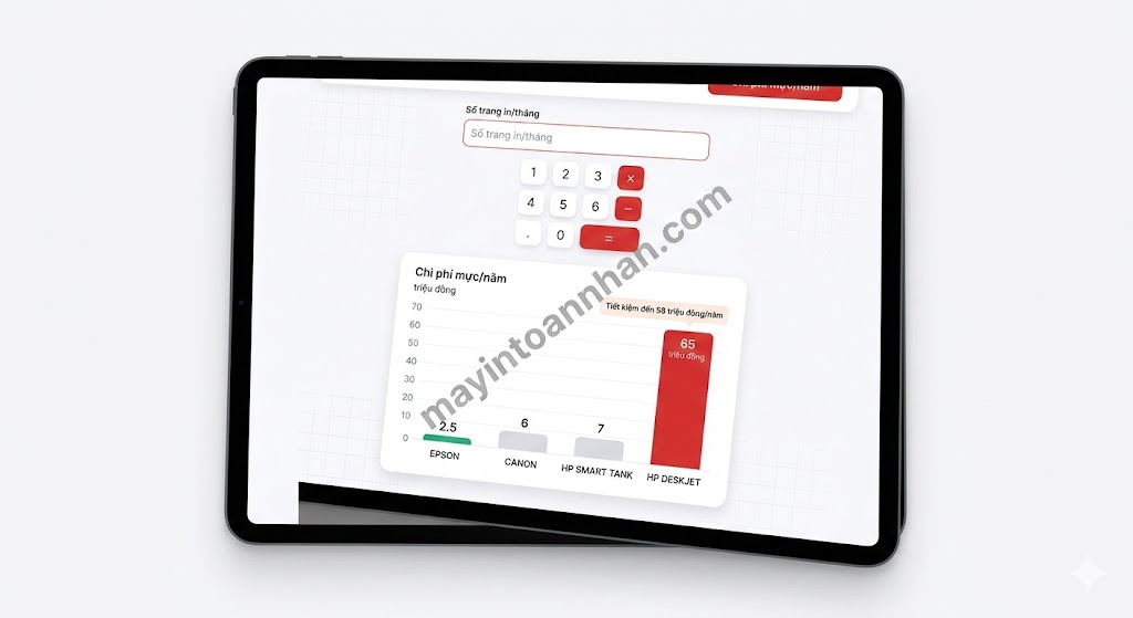 So Sánh Giá Mực Máy In Màu 2026: Canon, HP, Brother, Epson
