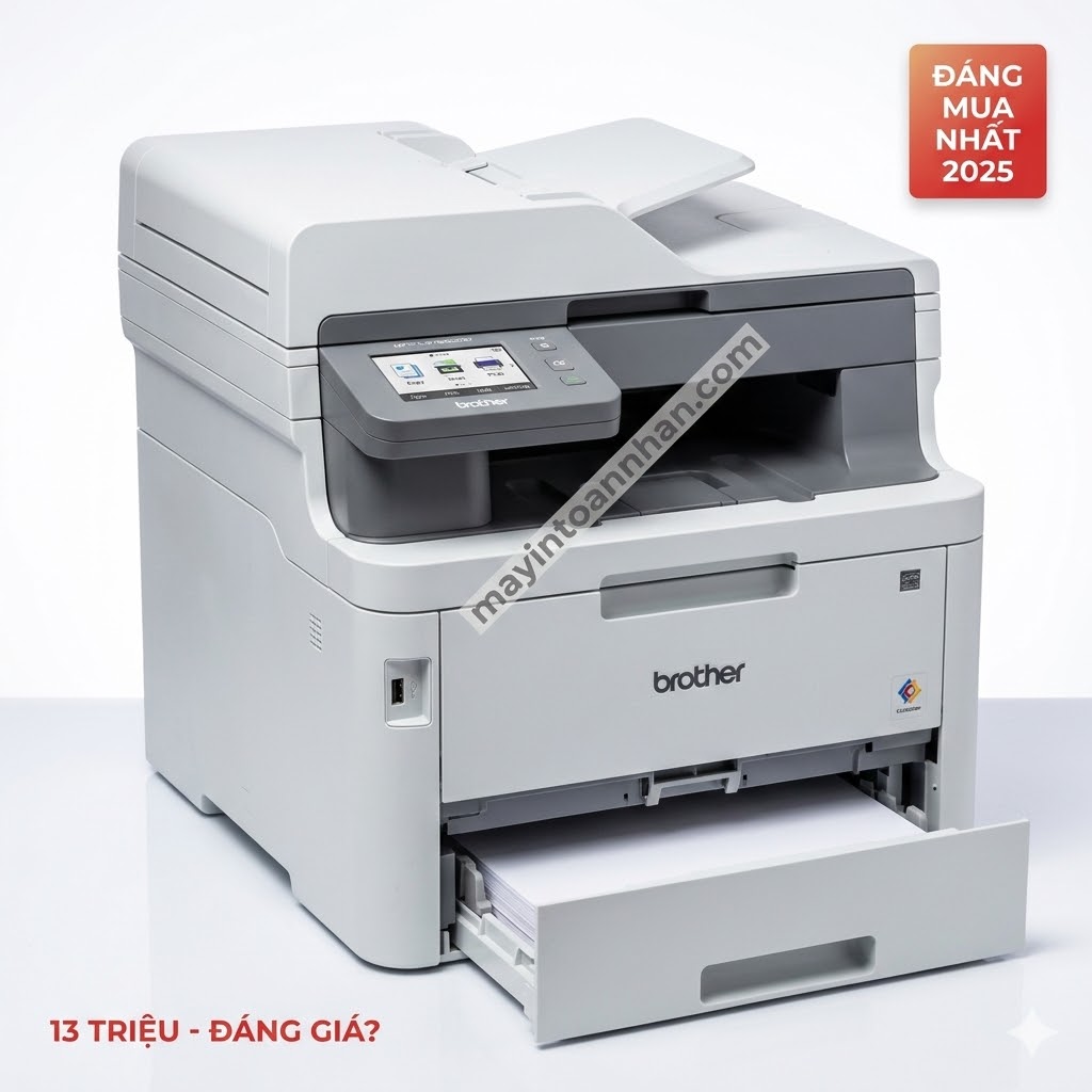 Review Máy In Màu Brother MFC-L3760CDW: Laser Màu Đáng Mua Nhất 2025