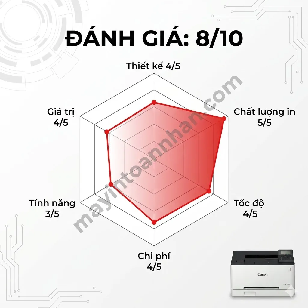 Review Máy In Màu Canon imageCLASS LBP621Cw: Có Đáng Mua? 2025 14 Review Máy In Màu Canon imageCLASS LBP621Cw: Có Đáng Mua? 2025