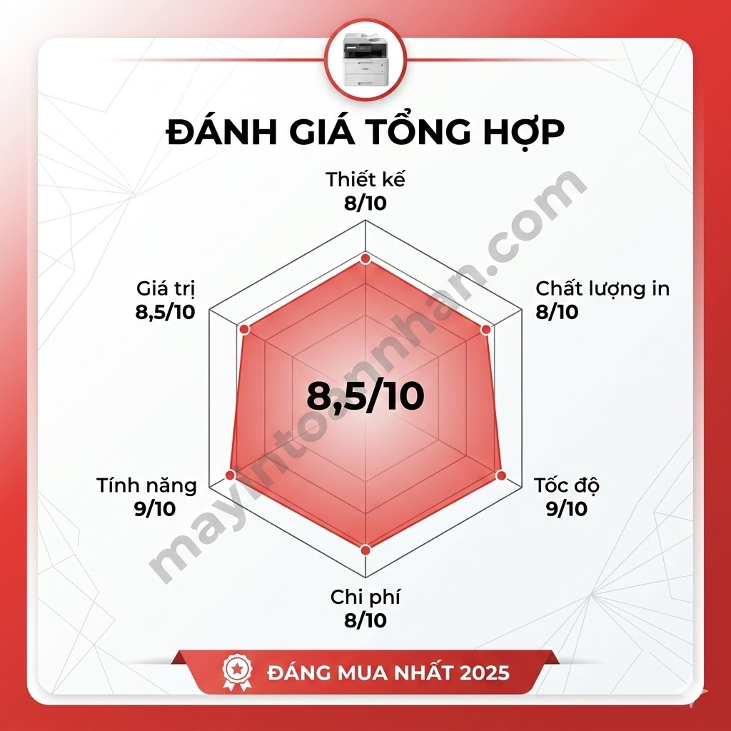 Review Máy In Màu Brother MFC-L3760CDW: Laser Màu Đáng Mua Nhất 2025