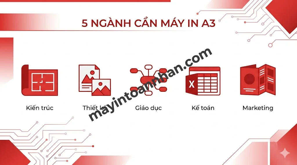 Máy in đa năng A3 A4 - So sánh khổ giấy 2025 12 Máy in đa năng A3 A4 – So sánh khổ giấy 2025