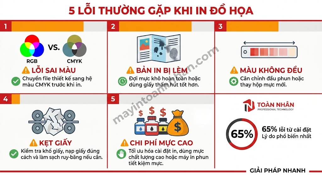 Máy In Màu Đồ Họa 2025: Hướng Dẫn Chọn Mua Cho Designer