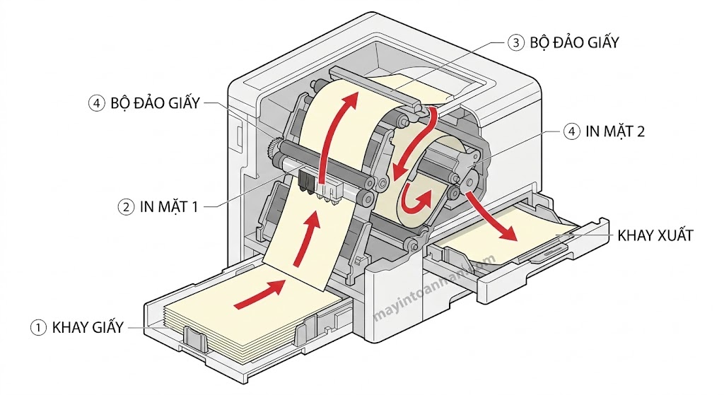Máy In Màu 2 Mặt: Top 7 Model Duplex Tự Động Tốt Nhất 2025