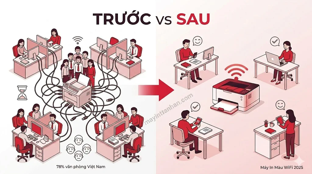Máy In Màu WiFi 2025: So Sánh Chi Phí & Top Model Văn Phòng 6 Máy In Màu WiFi 2025: So Sánh Chi Phí & Top Model Văn Phòng