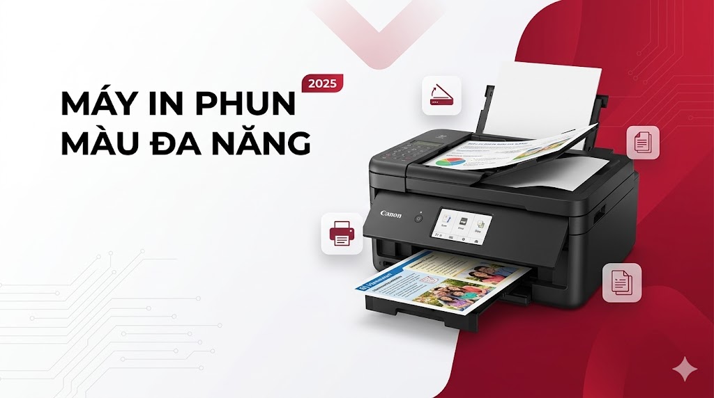 Máy in phun màu đa năng – Đặc điểm và lựa chọn [2025]
