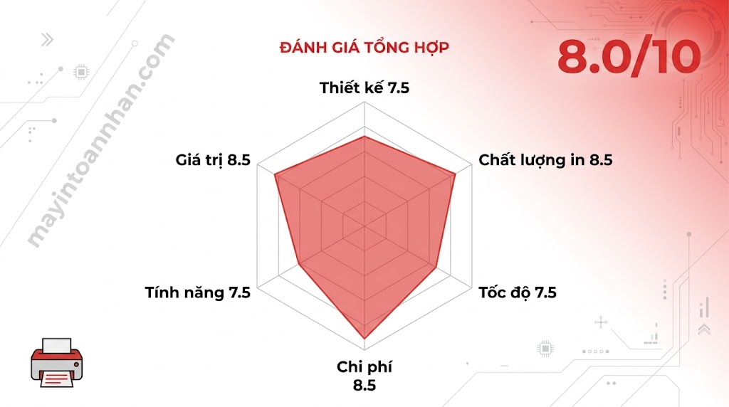 Review máy in đa năng Canon ImageCLASS – Đánh giá chi tiết 2025