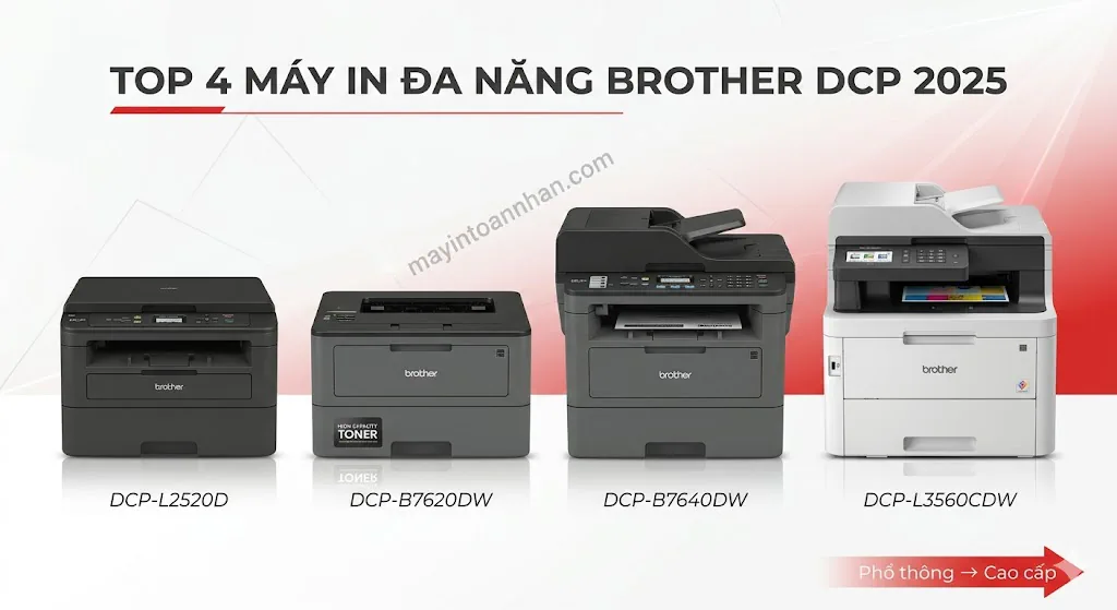 Review máy in đa năng Brother DCP series - Đánh giá chi tiết 2025 6 Review máy in đa năng Brother DCP series – Đánh giá chi tiết 2025