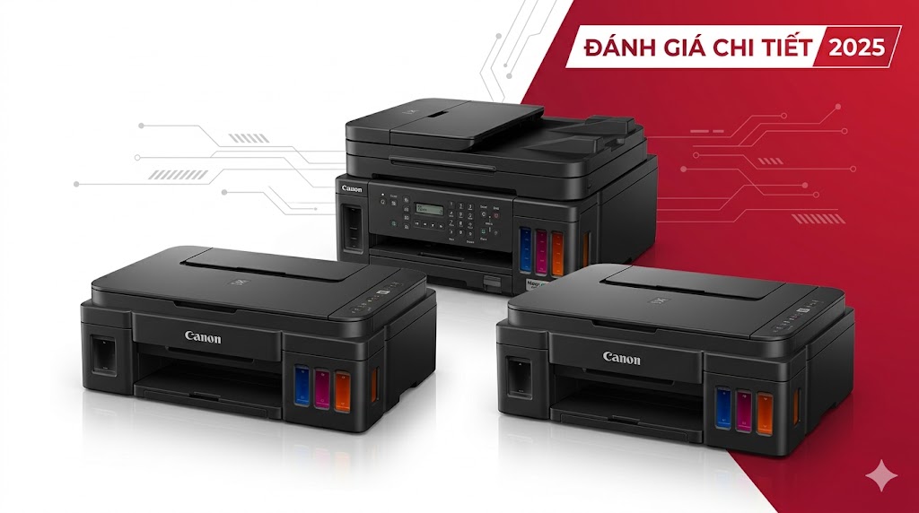 Review máy in đa năng Canon PIXMA – Đánh giá chi tiết 2025