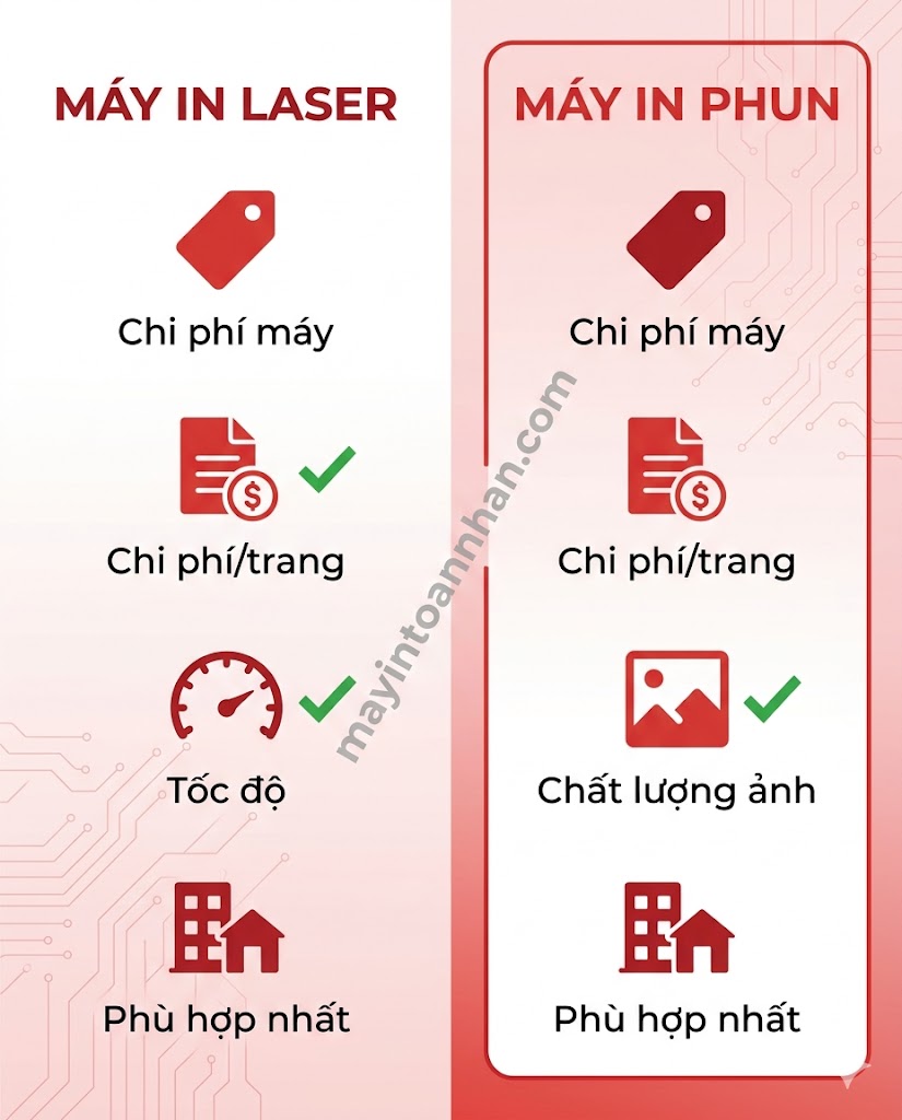 So sánh máy in đa năng HP vs Canon vs Brother – Nên chọn hãng nào? 2025