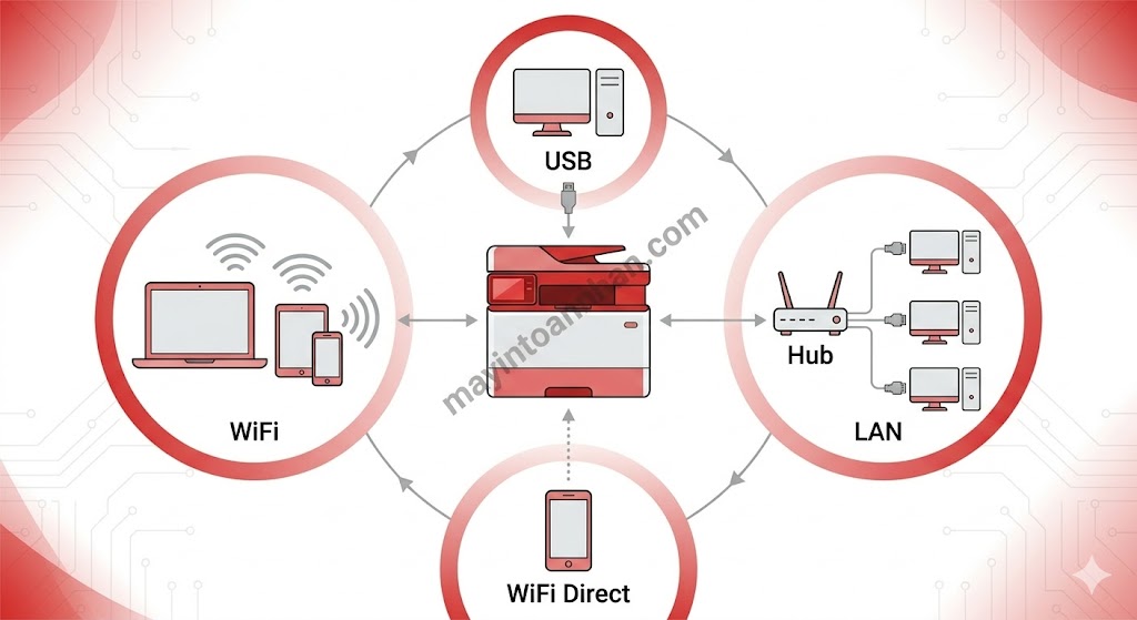 Tính năng máy in đa năng – Hướng dẫn sử dụng chi tiết 2025