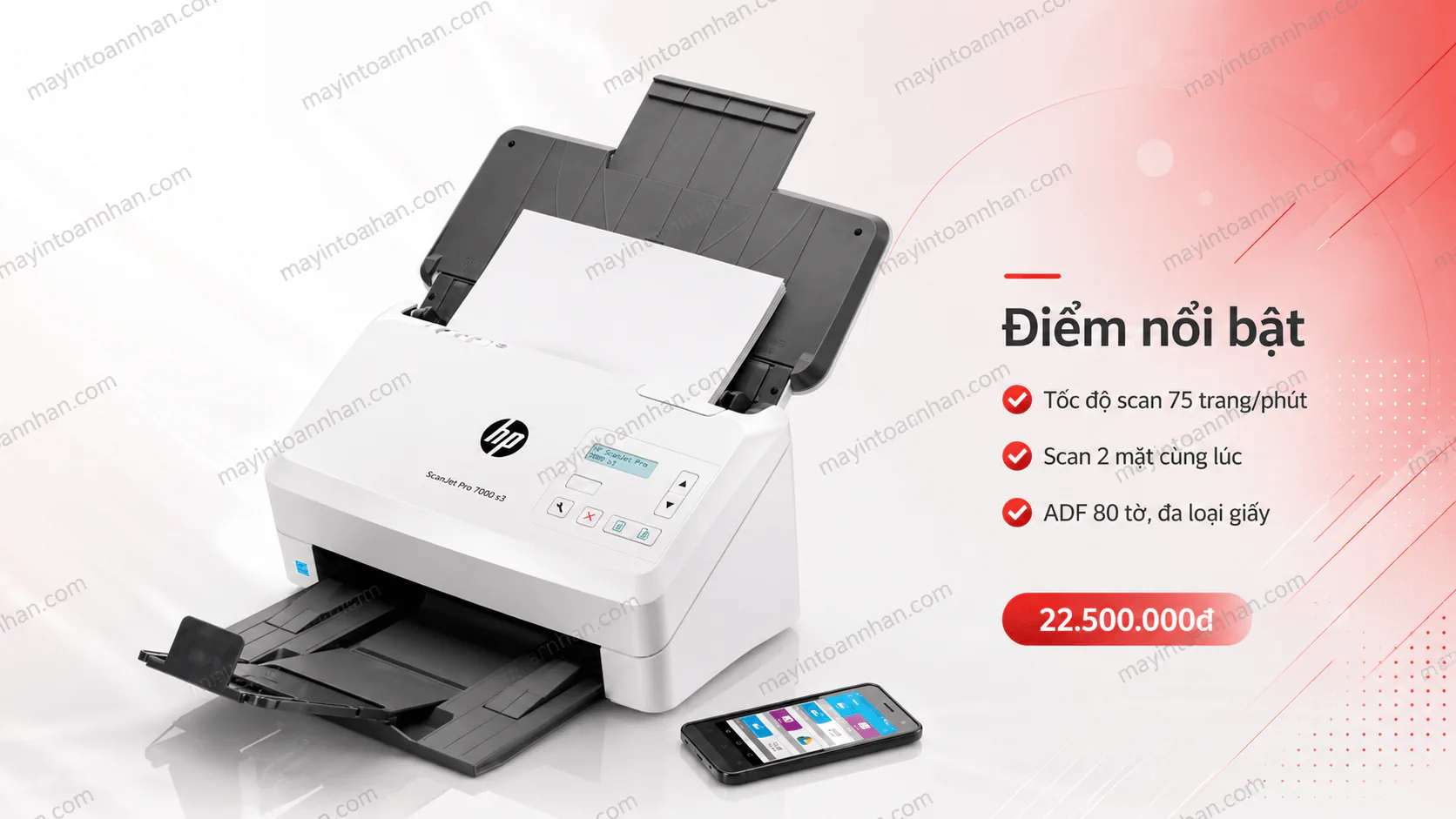 Máy Scan HP ScanJet Pro 7000 S3 (L2757A) | Chính Hãng Toàn Nhân 4 Máy Scan HP ScanJet Pro 7000 S3 (L2757A) | Chính Hãng Toàn Nhân