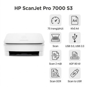 Máy Scan HP ScanJet Pro 7000 S3 (L2757A) | Chính Hãng Toàn Nhân