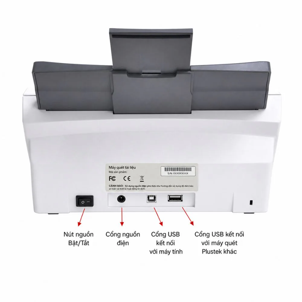 Máy Scan Plustek PS3150U | 50ppm, Duplex, ADF 100 Tờ — Giá Tốt 2 Máy Scan Plustek PS150U | 50ppm, Duplex, ADF 100 Tờ — Giá Tốt