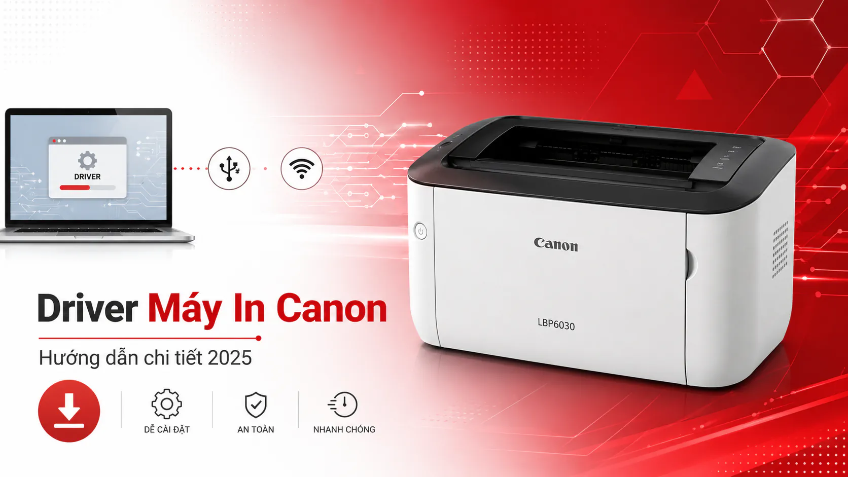 Driver Máy In Canon 6030 – Hướng dẫn chi tiết 2025
