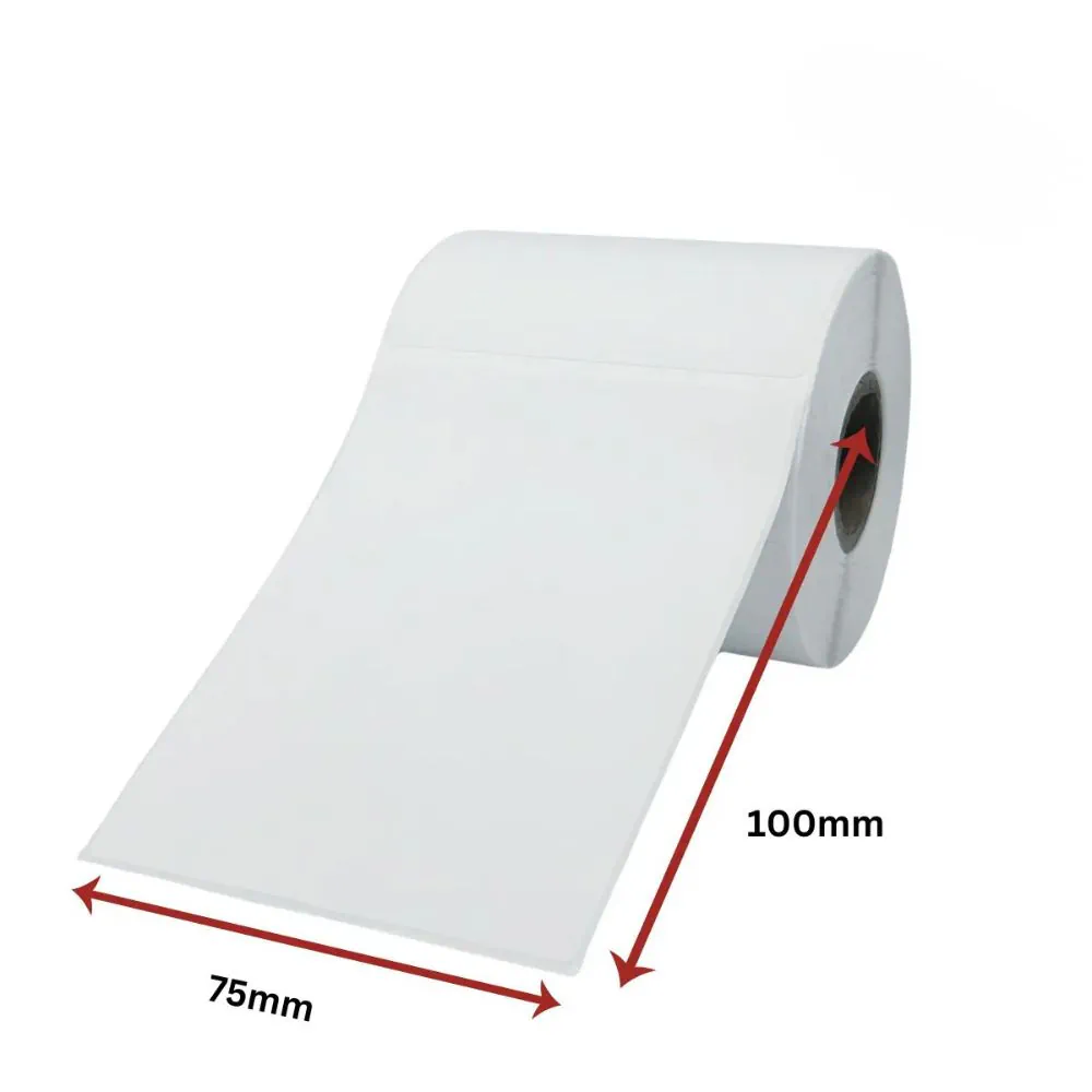 Giấy in mã vạch 75x100 dài 30m 2 Giấy in mã vạch 75×100 dài 30m