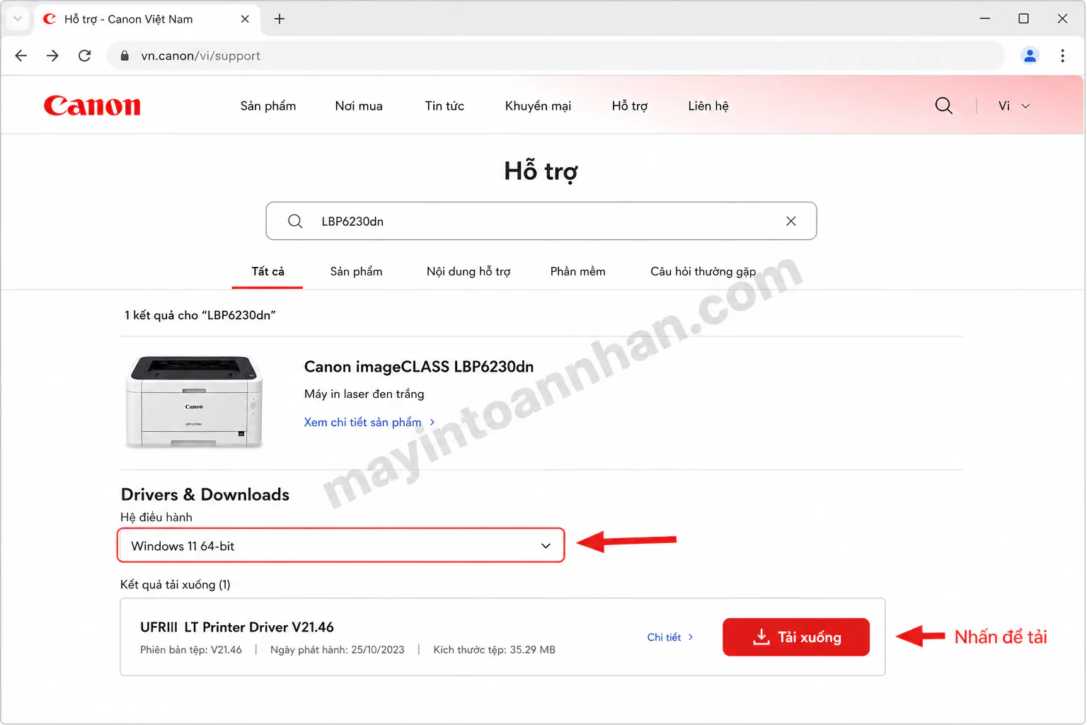 Driver Máy In Canon Lbp 6230Dn - Hướng dẫn chi tiết 2025 4 Driver Máy In Canon Lbp 6230Dn – Hướng dẫn chi tiết 2025