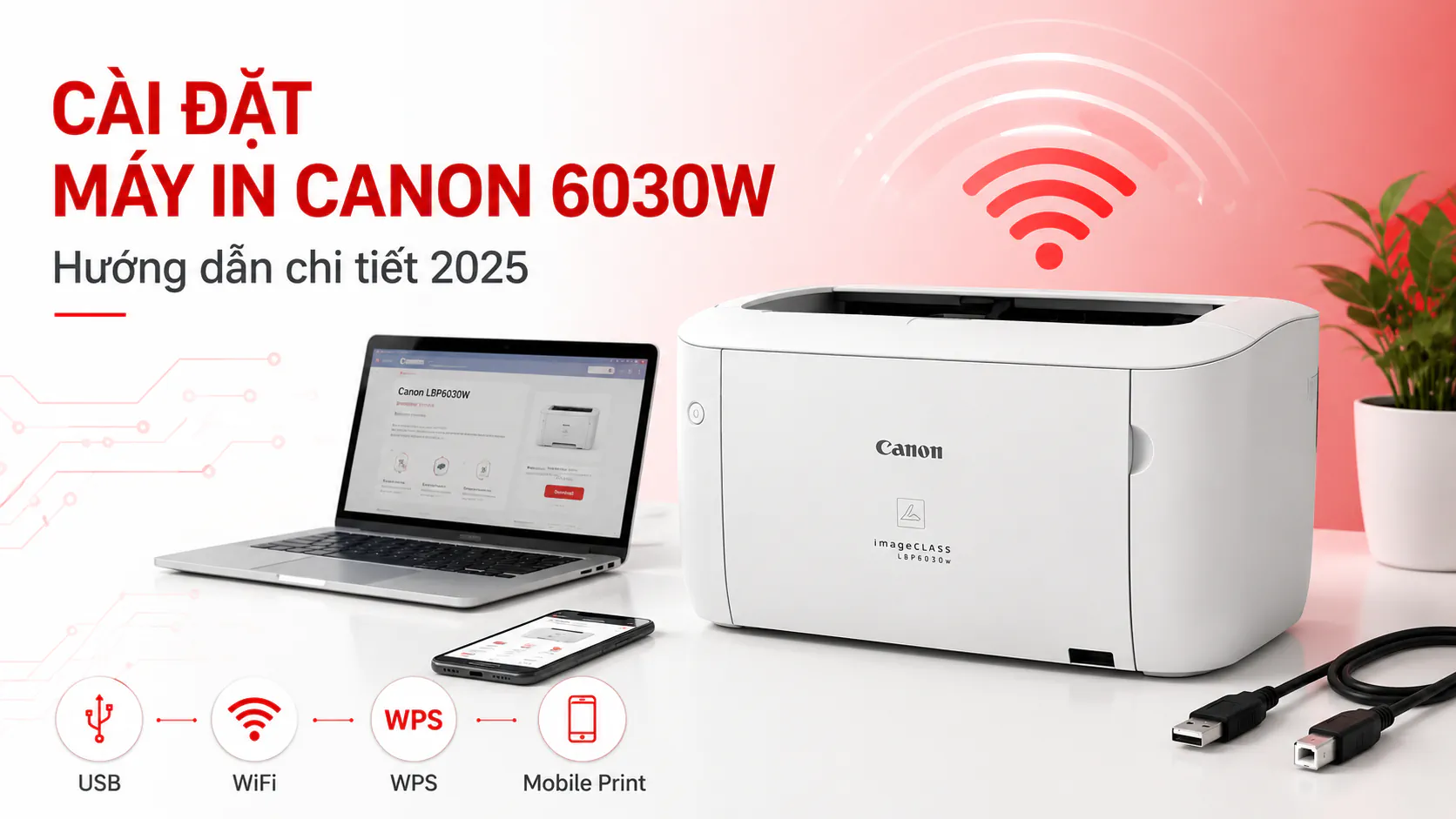 Hộp Mực Máy In Canon 6030 2025
