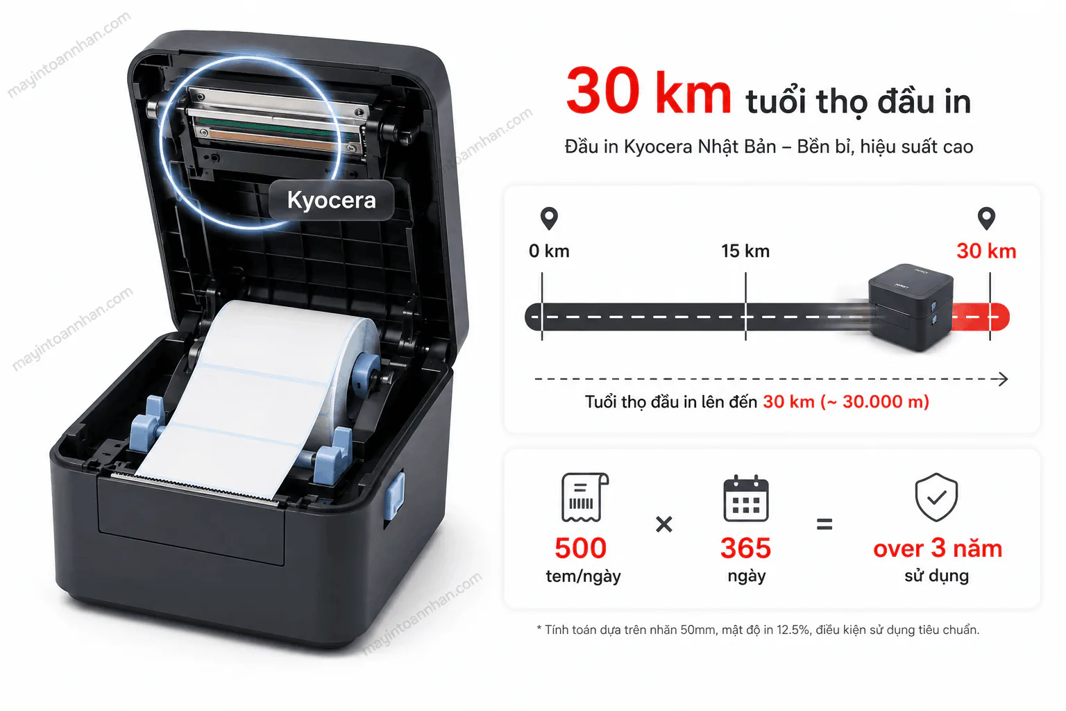 Máy in mã vạch HPRT D35E (USB + LAN) 5 Máy in mã vạch HPRT D35E (USB + LAN)