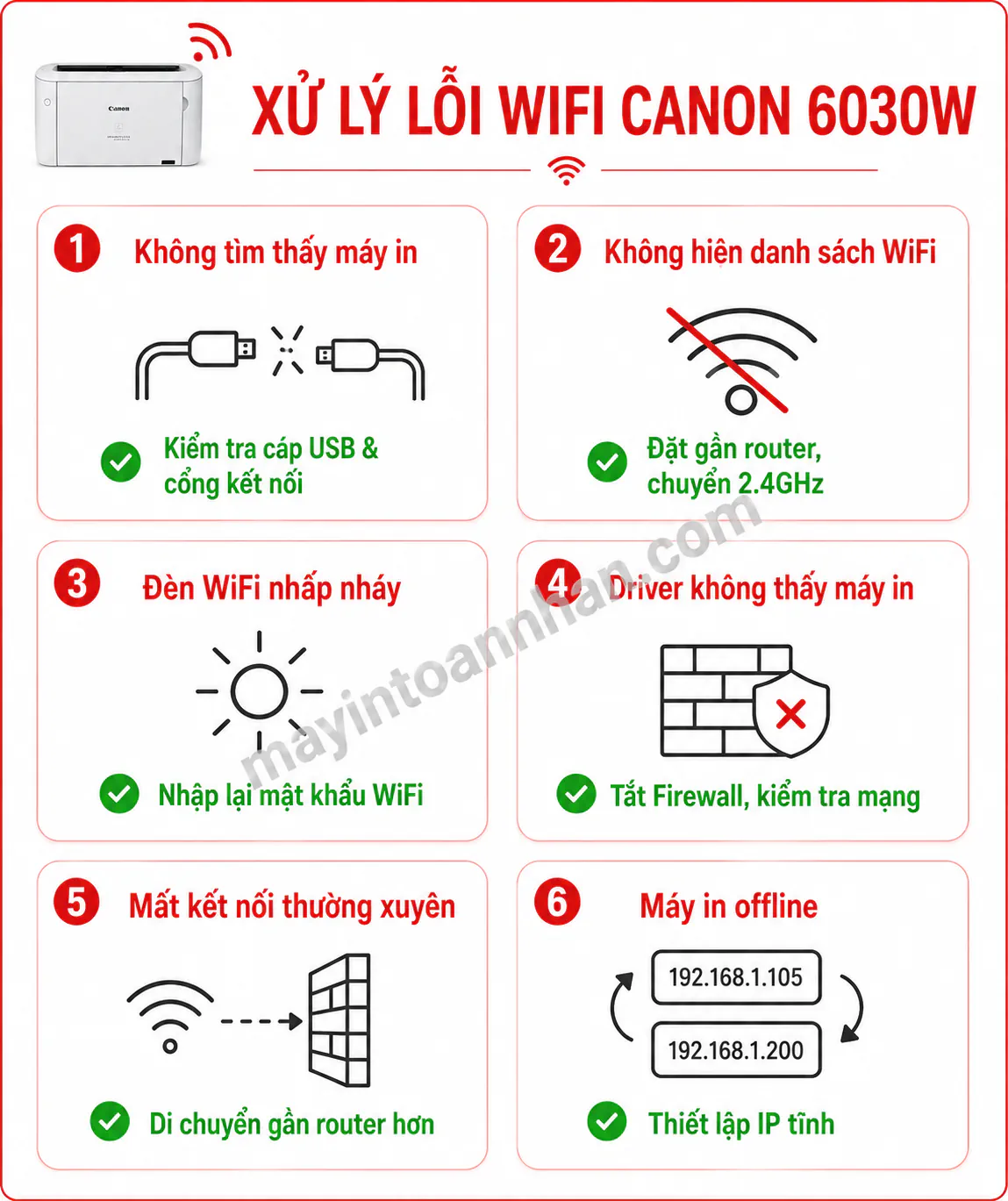 Cách Cài Máy In Canon 6030W Qua Wifi - Hướng dẫn chi tiết 2025 13 Cách Cài Máy In Canon 6030W Qua Wifi – Hướng dẫn chi tiết 2025