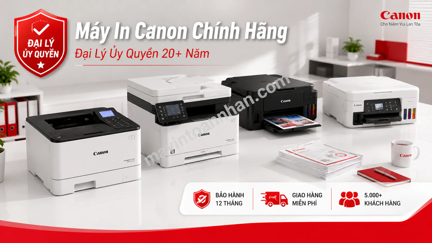 Giá Mực In Canon Chính Hãng – Bảng Giá Cập Nhật 2025