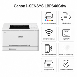 Máy in laser màu Canon i-SENSYS LBP646Cdw