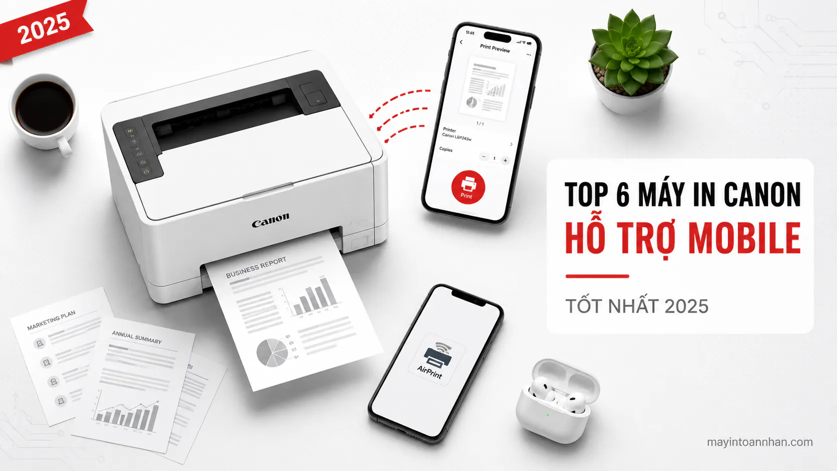 Top 5 Máy In Canon Tiết Kiệm Mực Tốt Nhất 2025
