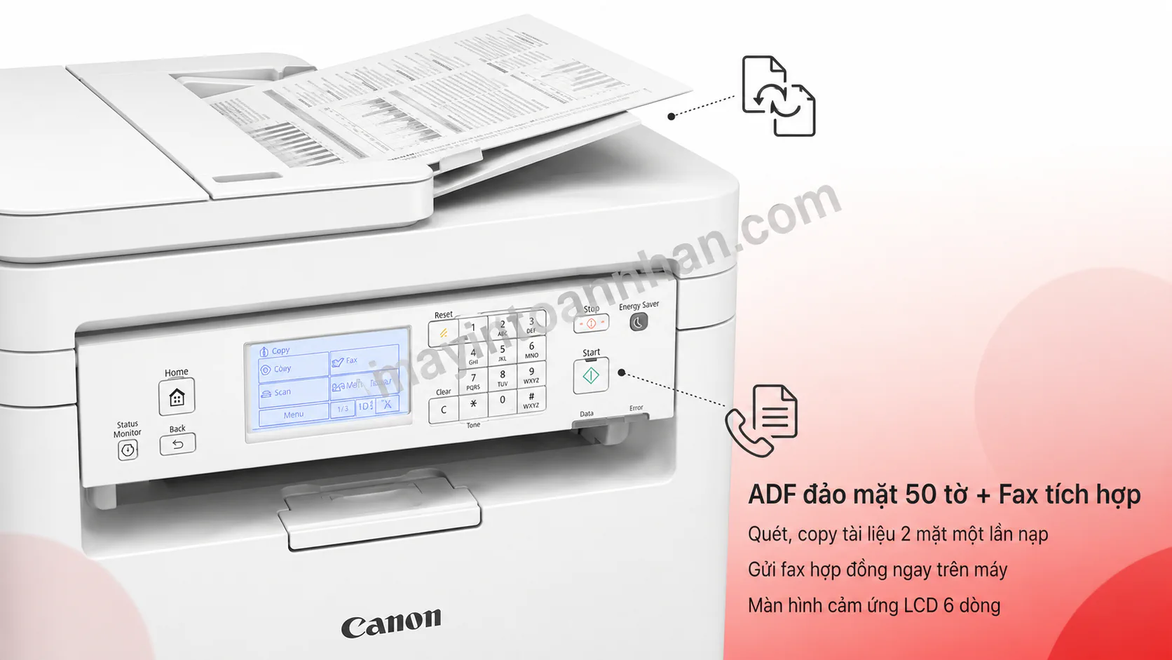Máy in laser đen trắng đa năng Canon i-SENSYS MF289dw