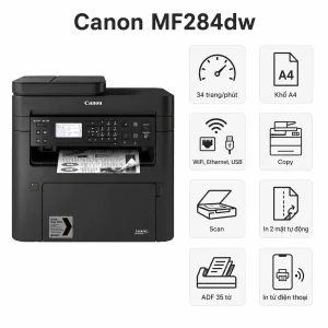 Máy in laser đen trắng đa năng Canon i-SENSYS MF284dw