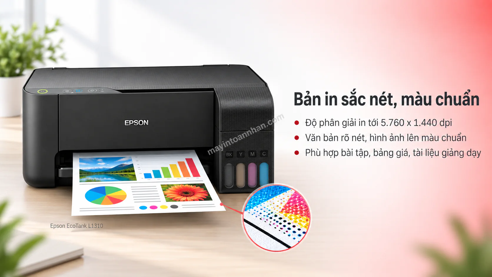 Máy in phun màu Epson EcoTank L1310