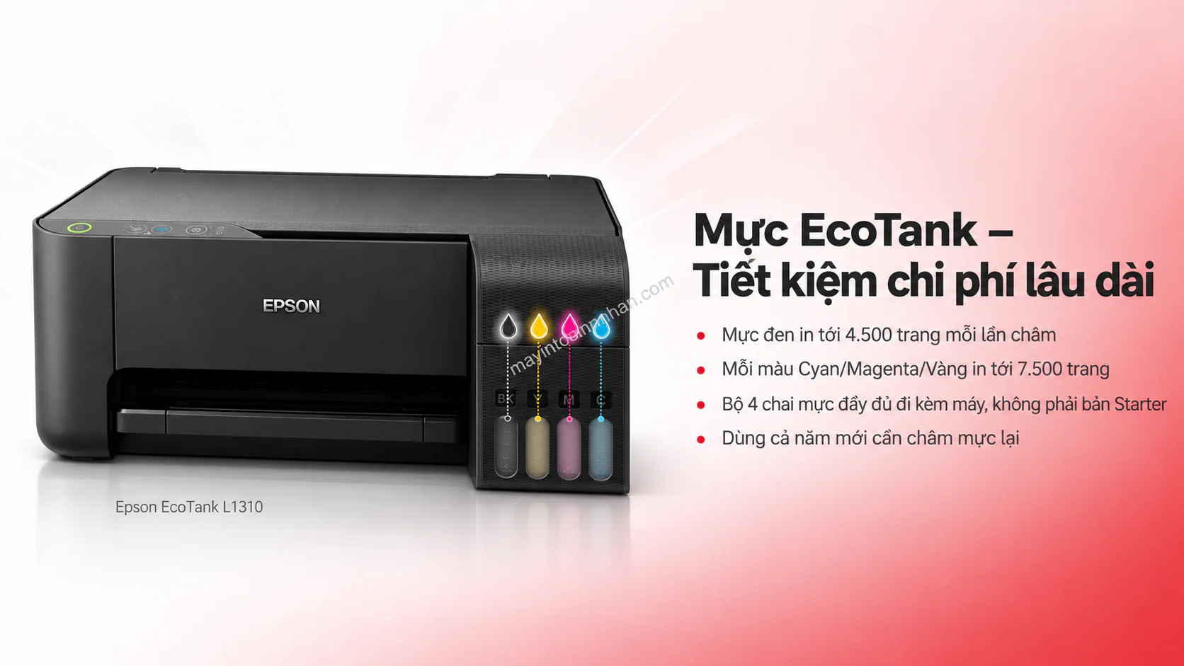 Máy in phun màu Epson EcoTank L1310
