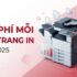 Chi phí và vận hành máy in đa năng 2025